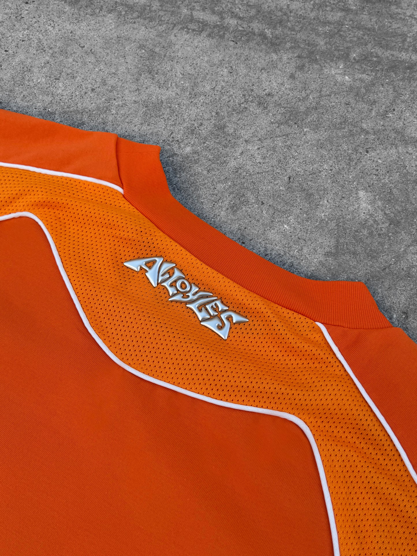 Split Orange T-Shirt