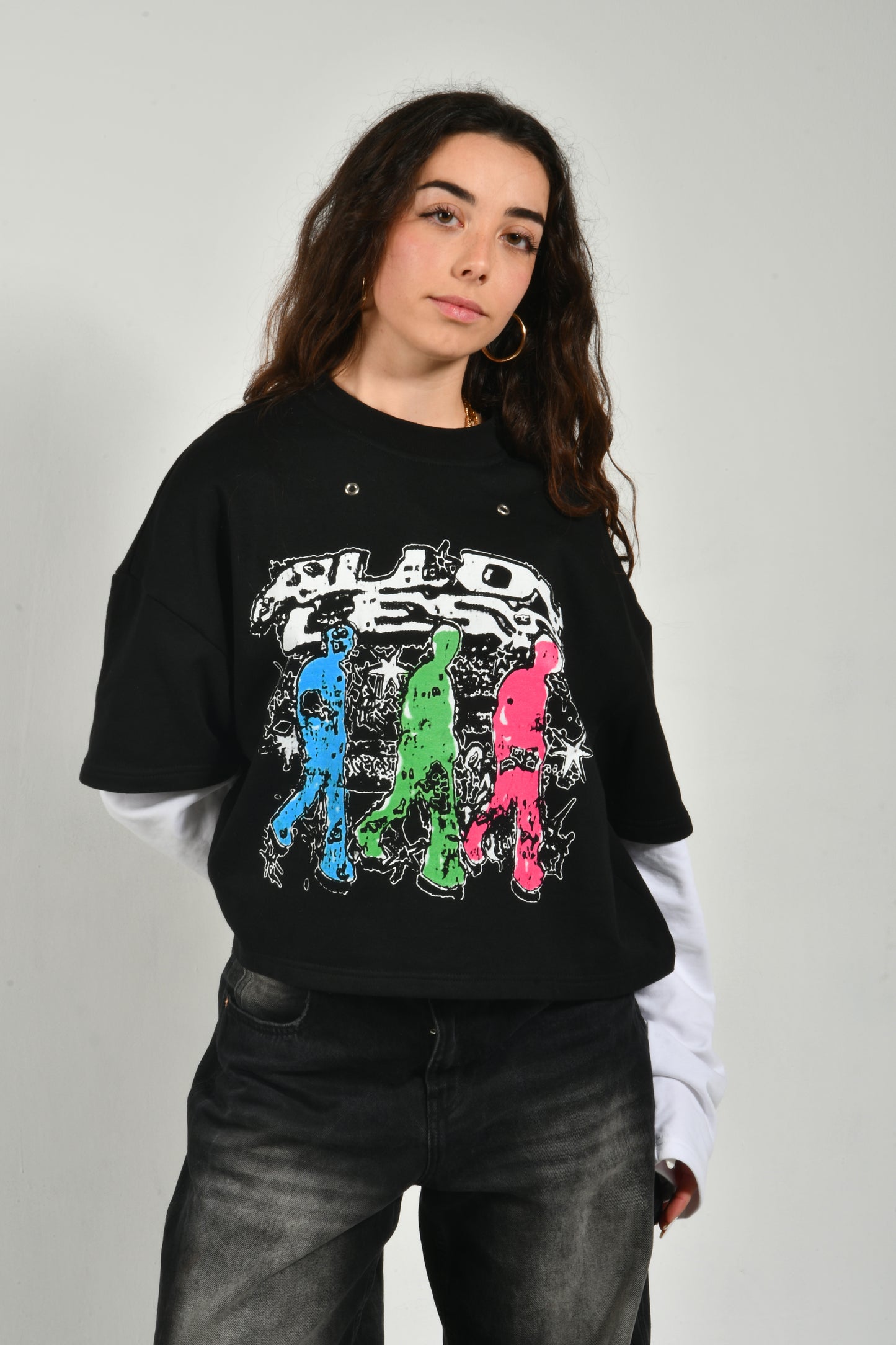 Cosmic Layered T-Shirt