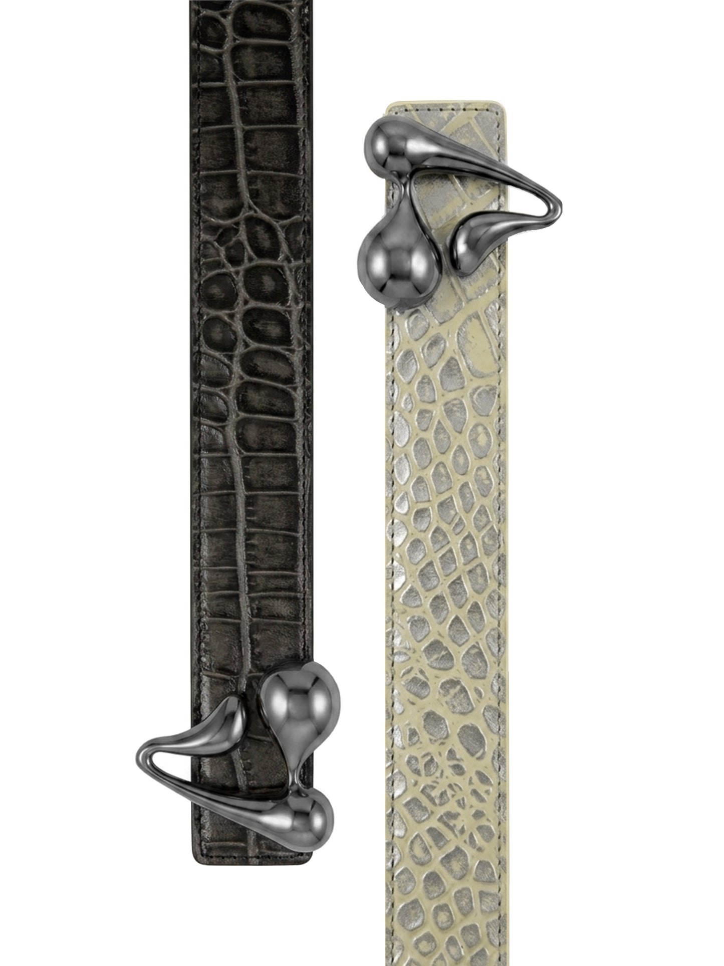 REVERSIBLE REPTILE BELT