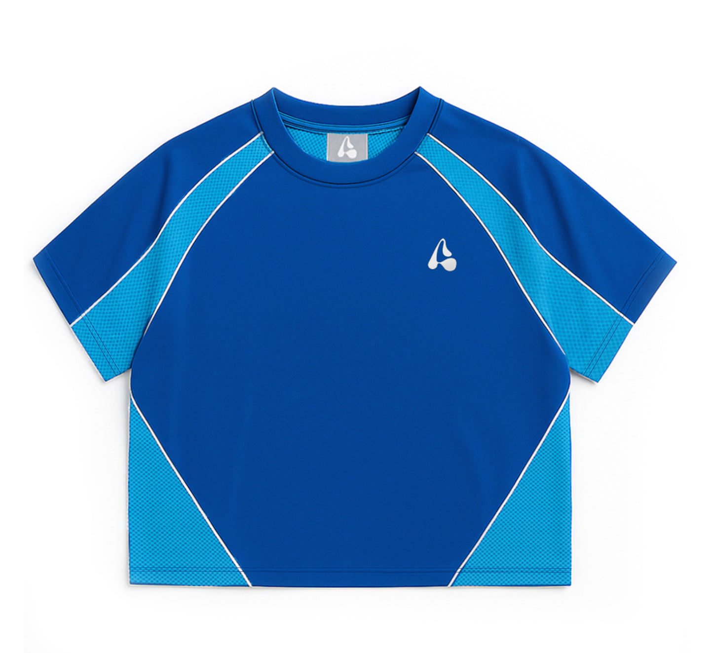 Split Blue T-Shirt