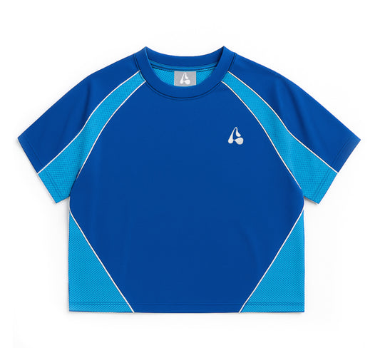 Split Blue T-Shirt