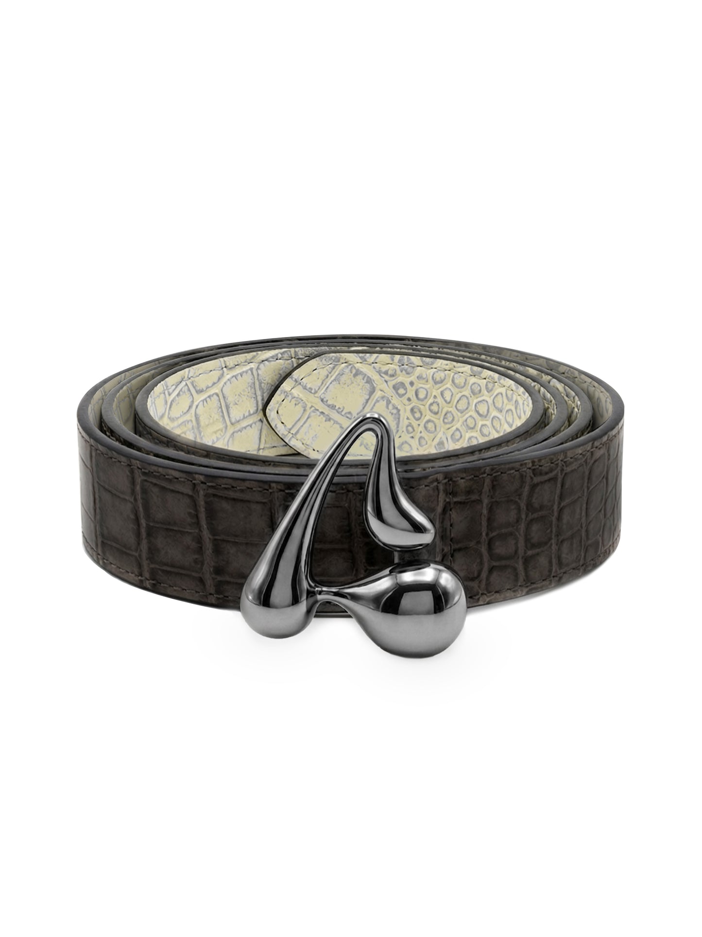 REVERSIBLE REPTILE BELT