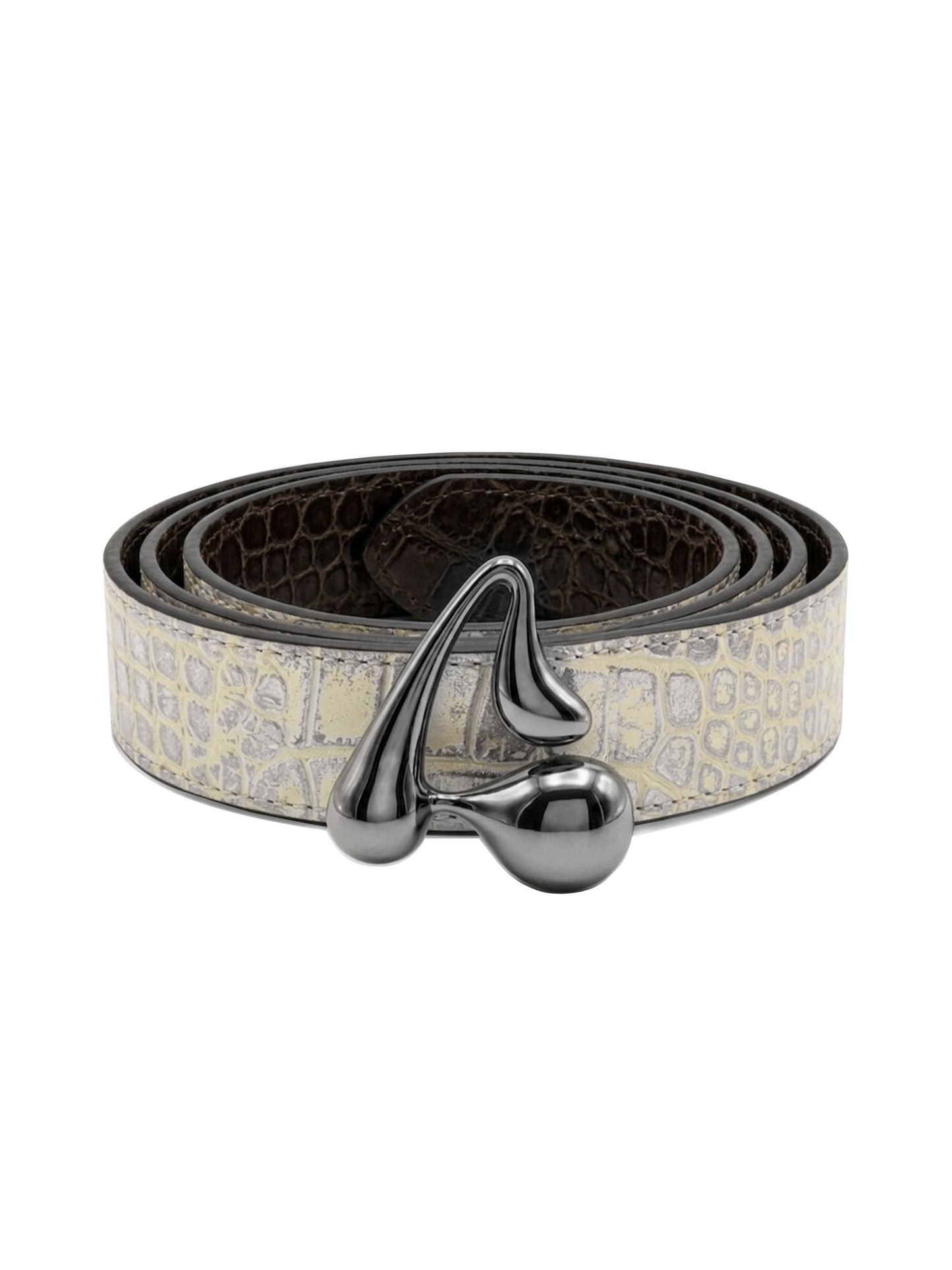 REVERSIBLE REPTILE BELT
